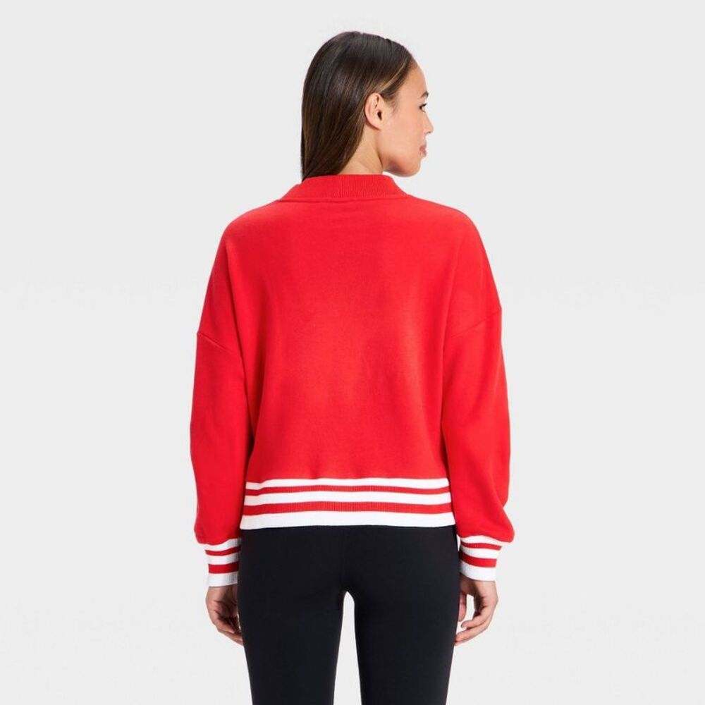 Women's Americana Cardigan - JoyLab Red XL - Picture 2 of 4